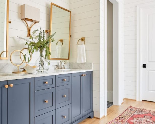 A newly remodeled bathroom from Neerings.